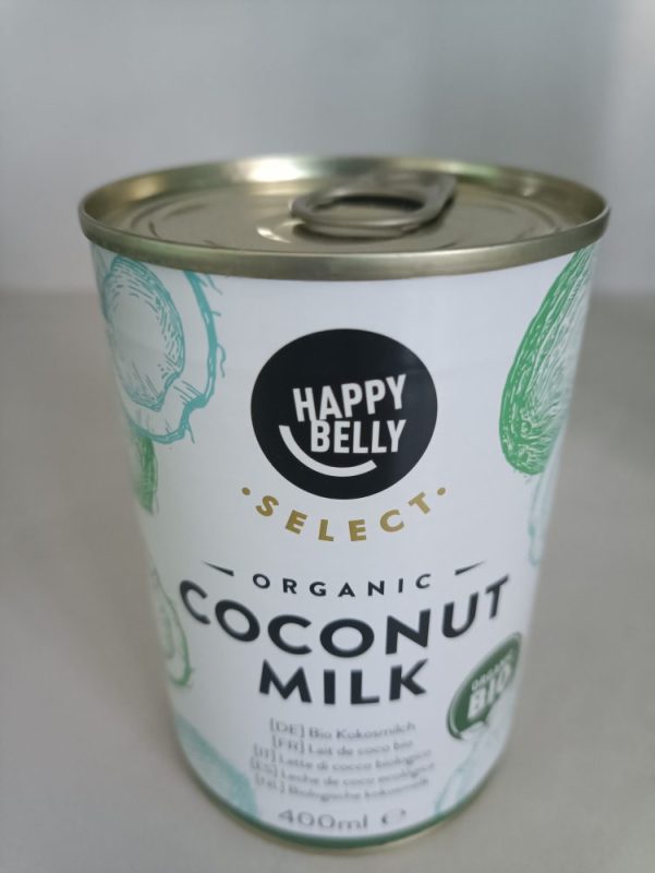 Leche de coco orgánica Happy Belly Leche de coco orgánica Happy Belly